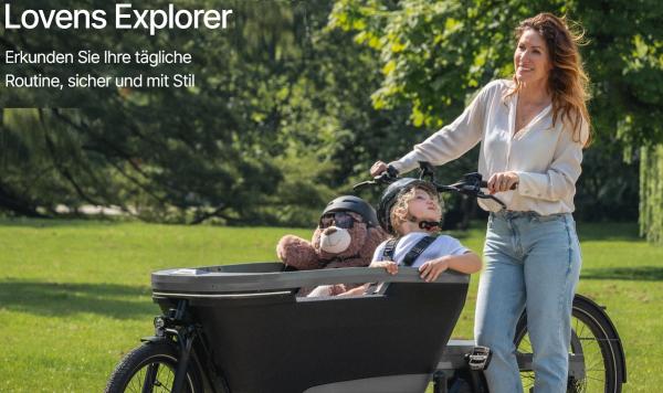 LOVENS Explorer S85 ABS AUTOMATIX 725Wh inkl. Regenverdeck